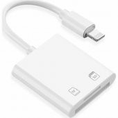 START NK-1022 İPHONE LIGHTING=>SD KAMERA,MICRO SD thumbnail 1