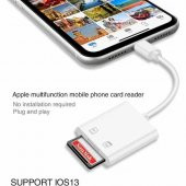 START NK-1022 İPHONE LIGHTING=>SD KAMERA,MICRO SD thumbnail 2