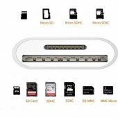 START NK-1022 İPHONE LIGHTING=>SD KAMERA,MICRO SD thumbnail 3