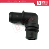 Mercedes W203 A203 C203 CL203 CLK203 için Klima Isıtıcı Hortum Flanş Bağlantısı 2038300596 thumbnail 2