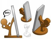 Karate Telefon Standı Plastik Aparat thumbnail 1