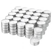 100 Lü Tea Light Mum Beyaz Tealight Mum thumbnail 5