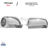 VW Bora Krom Ayna Kapağı 2 Parça 1998-2004 P. Çelik thumbnail 3