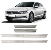 VW Passat 3C B8 Krom Kapı Eşiği  2015 Üzeri Paslanmaz Çelik thumbnail 1