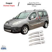Peugeot Partner Tepee Krom Kapı Kolu 4 Kapı 2008 Üzeri P. Çelik thumbnail 1