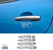 Peugeot 5008 Krom Kapı Kolu  4 kapı 2009-2016 Paslanmaz Çelik thumbnail 1