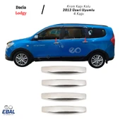 Dacia Lodgy Krom Kapı Kolu 4 Kapı 2012 Üzeri Paslanmaz Çelik thumbnail 1