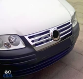 VW Caddy Krom Ön Panjur 1 prç. 2004 Üzeri P. Çelik Formlu thumbnail 5
