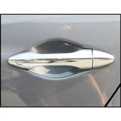 Hyundai ix35 Krom Kapı Kolu 4 Kapı 2010 Üzeri Paslanmaz Çelik thumbnail 3