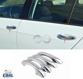 Seat Leon MK3 Krom Kapı Kolu 4 kapı 2012 Üzeri P. Çelik thumbnail 1