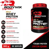 BODYMAX GOLD WHEY PROTEİN 960GR ÇİKOLATA thumbnail 3