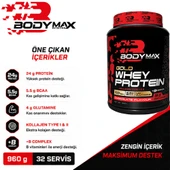 BODYMAX GOLD WHEY PROTEİN 960GR ÇİKOLATA thumbnail 5