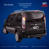Fiat Doblo Krom Stop Çerçevesi 2006-2010 P. Çelik thumbnail 2