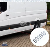 VW Crafter Krom Yan Reflektör Çerçevesi 6 prç. 2006-2016 thumbnail 1