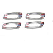 Opel Combo Krom Kapı Kolu Çerçevesi 4 Kapı 2012 Üzeri P. Çelik thumbnail 2