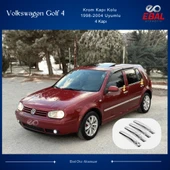 Vw Golf 4 Krom Kapı Kolu 4 Kapı 1998-2004 Arası P.çelik thumbnail 1
