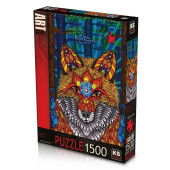 KS Games  Elektrik Ormanı 1500 Parça Puzzle thumbnail 1