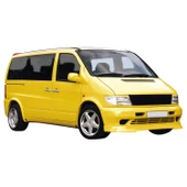 M. Benz Vito W638 Krom Kapı Kolu 3 kapı 1999-2004 P. Çelik thumbnail 1