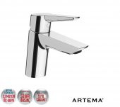 Artema Solid S Lavabo Musluk Bataryası A42440 Çift Girişli thumbnail 2