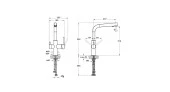 Artema Split Dual Flow Arıtma Eviye Mutfak Bataryası A42144 thumbnail 2