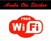 WİFİ STİCKER DUVAR STİCKER ARAÇ STİCKER thumbnail 2