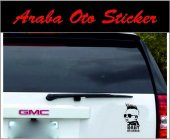 Arabada Bebek Var Oto Sticker thumbnail 3