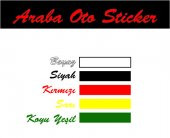 Monster Canavar Pençesi Araba Sticker (2 adet) thumbnail 3