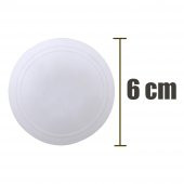 3 Adet Kapı Stoperi Tamponu Kendinden Yapışkanlı Kapı Stop Beyaz thumbnail 2