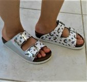 Unicorn Detaylı 321.f21y170 Else Çift Toka Ayarlanabilir  Çocuk Terlik thumbnail 1