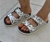Unicorn Detaylı 321.f21y170 Else Çift Toka Ayarlanabilir  Çocuk Terlik thumbnail 2