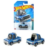 Hot Wheels Tekli Arabalar TOON'D 83 CHEVY SİLVERADO HCT26 thumbnail 1