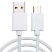 BYZ Fast Charge Micro Usb Data ve Şarj Kablosu - Beyaz thumbnail 2