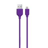 Ttec Micro USB Kablosu 120cm Mor 2DK7530MR thumbnail 2