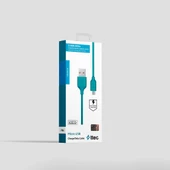 Ttec Micro USB Kablosu 120cm Turkuaz 2DK7530TZ thumbnail 4