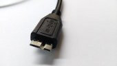 USB 3.0 Harici Disk Kablosu - 50 cm - Siyah thumbnail 1