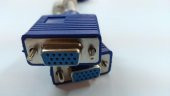 VGA Splitter Kaliteli Y Kablo - 1 Giriş - 2 Çıkış thumbnail 1