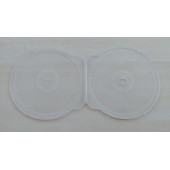 BOŞ CD ve DVD KUTUSU (BEYAZ) Shell (İstiridye) 2CD KAPASİTELİ thumbnail 2
