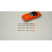 Opel OPC Kapı Açma Kolu Racing Devolopment Sticker Seti thumbnail 2