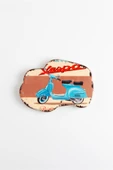 Buzdolabı Magneti Scooter Vespa 1963 VBB thumbnail 2