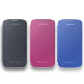 Samsung i9500 Galaxy S4 Flip Cover Orjinal Kılıf 3'lü Paket thumbnail 10