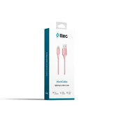 Ttec AlumiCable Lightning Kablo Rose Gold 1.2M - 2DK16RA thumbnail 4