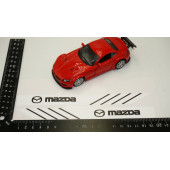 Mazda Yan Aynalar Selefon Kaplama Sticker Seti thumbnail 6