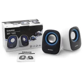 DARK SP100 1+1 Multimedia USB Speaker DK-AC-SP100 thumbnail 2
