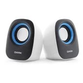DARK SP100 1+1 Multimedia USB Speaker DK-AC-SP100 thumbnail 1