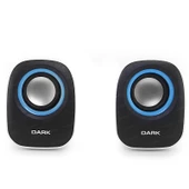 DARK SP100 1+1 Multimedia USB Speaker DK-AC-SP100 thumbnail 4