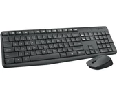 LOGITECH MK235 KABLOSUZ USB Q TR MM KEYBOARD SET 920-007925 thumbnail 3