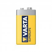 Varta Superlife Çinko 9 Volt Pil 12li Paket thumbnail 1