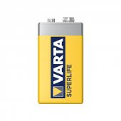 Varta Superlife Çinko 9 Volt Pil 12li Paket thumbnail 2
