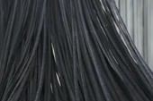 İP PERDE KOYU ANTRASİT RENK 300 x 280 CM thumbnail 6