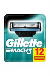 Gillette Mach 3 12li Yedek Tıraş Bıçağı thumbnail 1